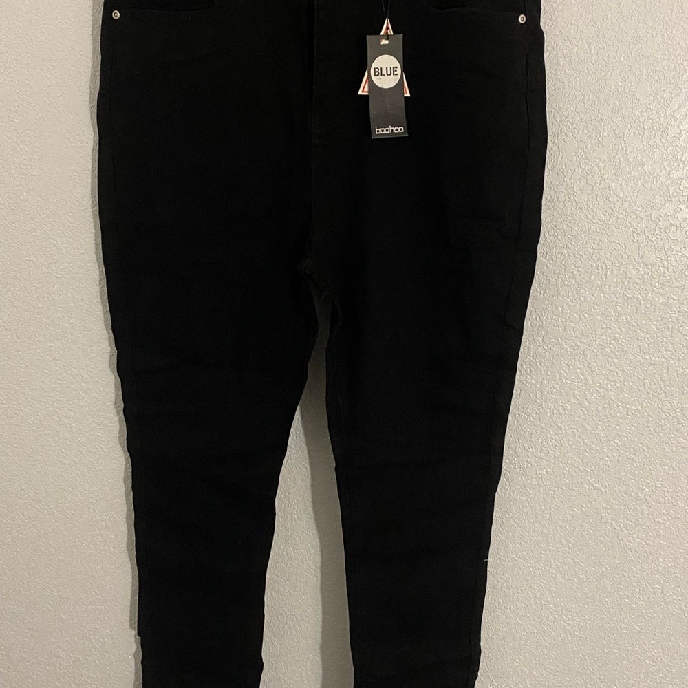Boohoo Black Skinny Jeans for Women